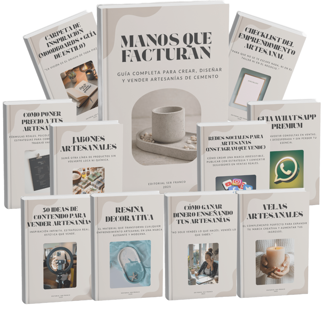 Pack Manos que Facturan + 10 Bonos